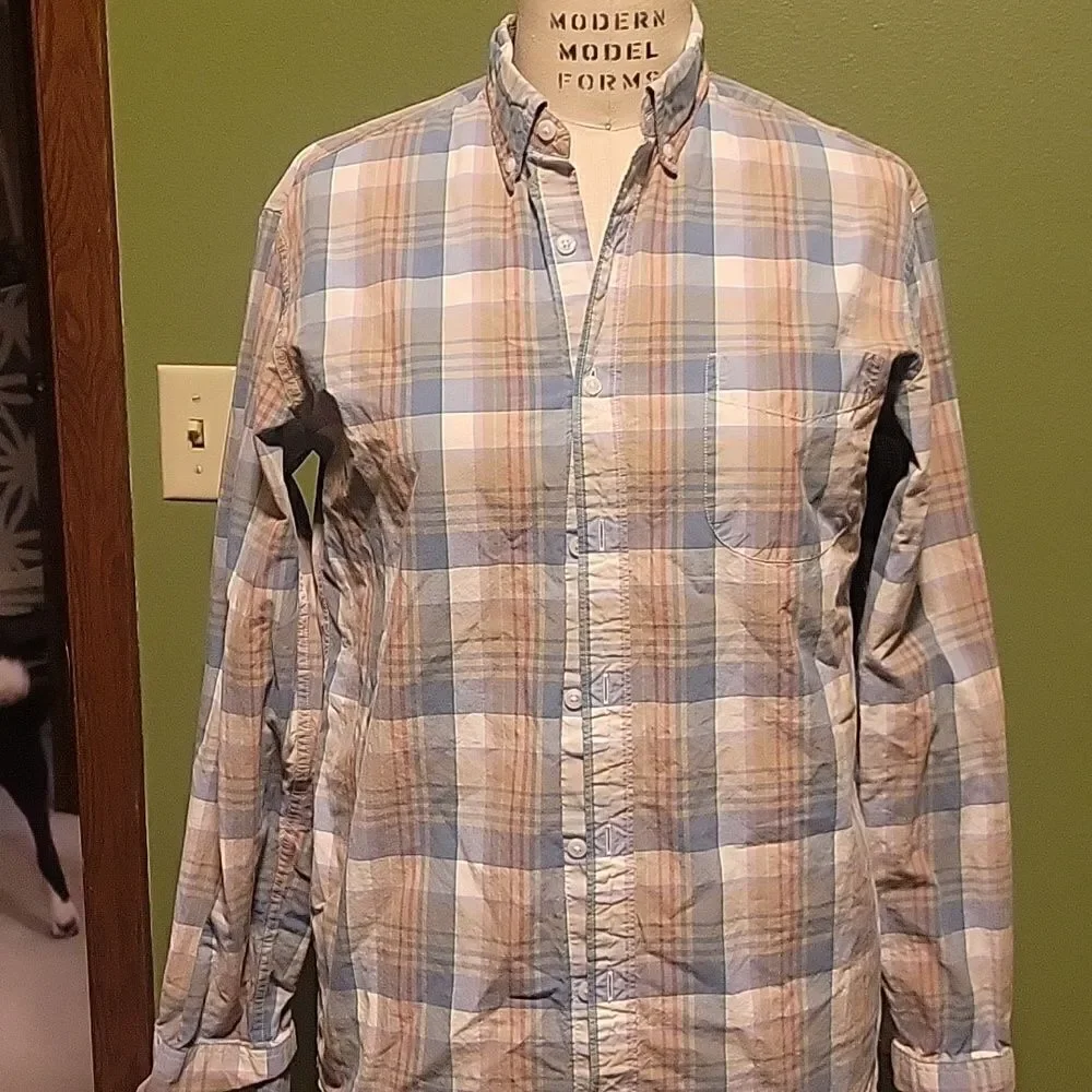 J. Crew Med. Slim 100% cotton
